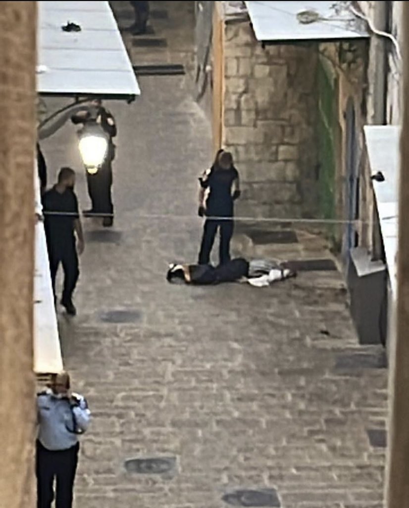 A Palestinian mother of 3 children has been murdered today by Israeli forces in Jerusalem. Palestine.