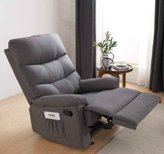 PDonicy's tweet photo. POVISON Recliner Chair
🛋️【Extended Upholstered Recliners' Backrest】
🛋️【Sturdy Structure &amp; Capacity 350LBS】
🛋️【Environment Friendly &amp; Easy to Use】
🛋️【Cozy Armrest &amp; Storage Pocket 】 
🛋️【Comfortable Thick Padded】
https://t.co/FRzUy48K0T https://t.co/Etga938VcE