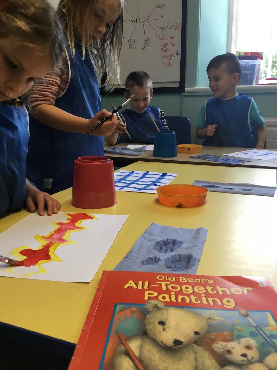 St Levan School on X: At Art Club, we did our own 'all-together