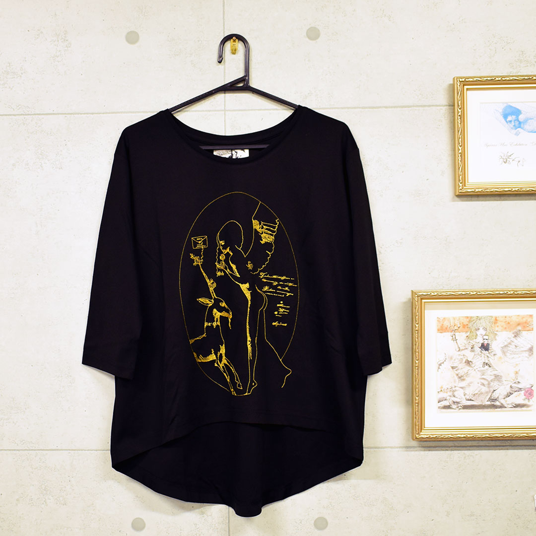 Amazon.co.jp: 限定宇野亞喜良 ロング TシャツProject Nyx L