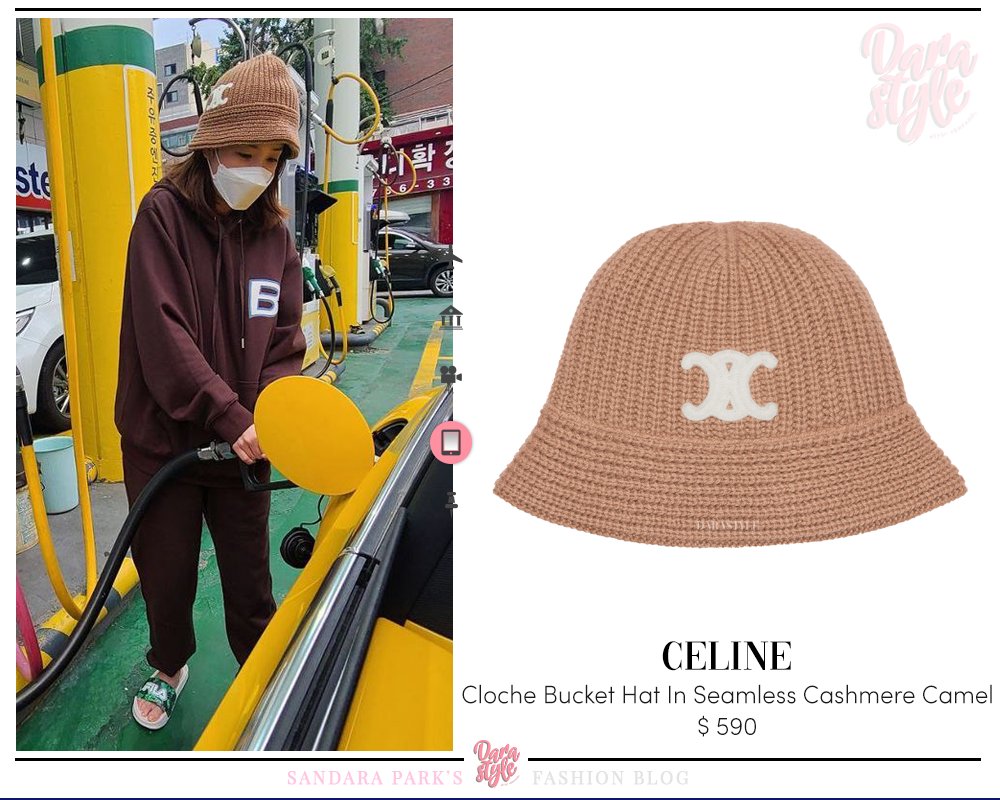 CELINE Cloche Bucket Hat 