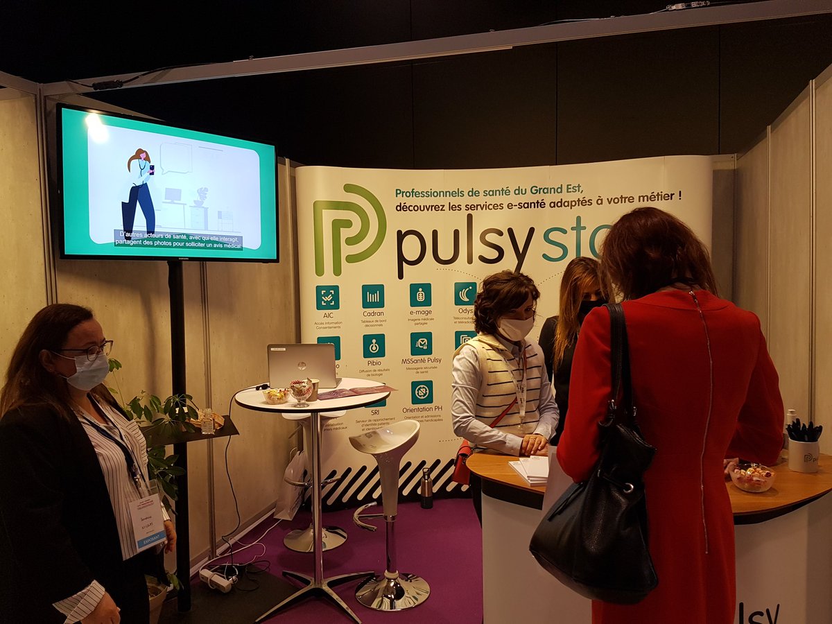 💬 Ça y est ! 🤗 Les échanges e-santé débutent sur le stand #pulsy au <a href="/SalonCiteSante/">Salon-congrès City Healthcare</a> ! #esante
Venez nombreux !