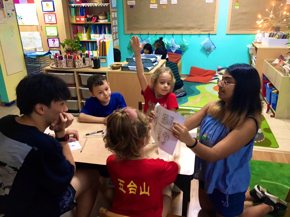 newmanerror's tweet photo. This week in #TOK @NISChina Grade 11 #IBDP students visited some of the younger learners in the primary school to inquire about their capacity for Knowledge after leaning about developmental stages. This opportunity helped them to reflect on their own development as Knowers. https://t.co/kCiUXGMGOK