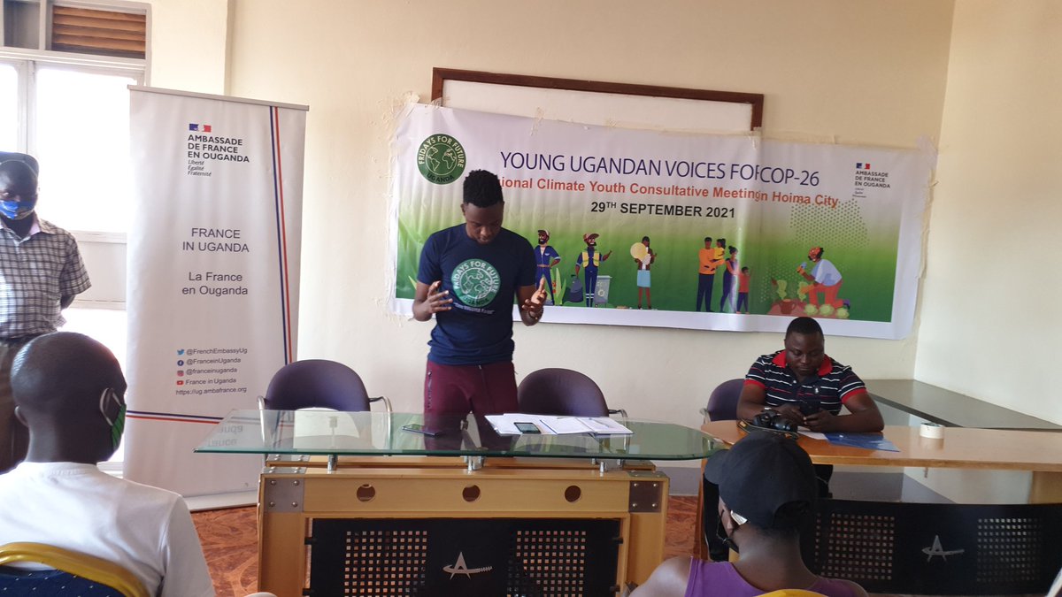 Climate crisis is happening. Climate solution is everyone's business. Youth are important agents of change in raising awareness and taking action. Yesterday we were in Hoima (South western Uganda). Our next destination is Gulu in northern Uganda.