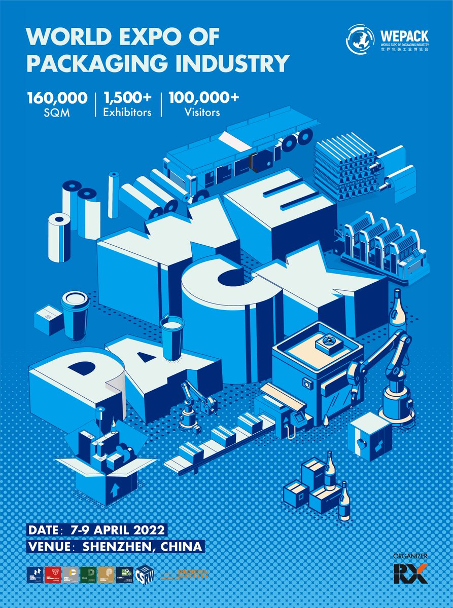 We are waiting for you at WEPACK 2022!🎉
#sinocorrugated #corruagted #packaging #sinocorrugatedsouth #WEPACK