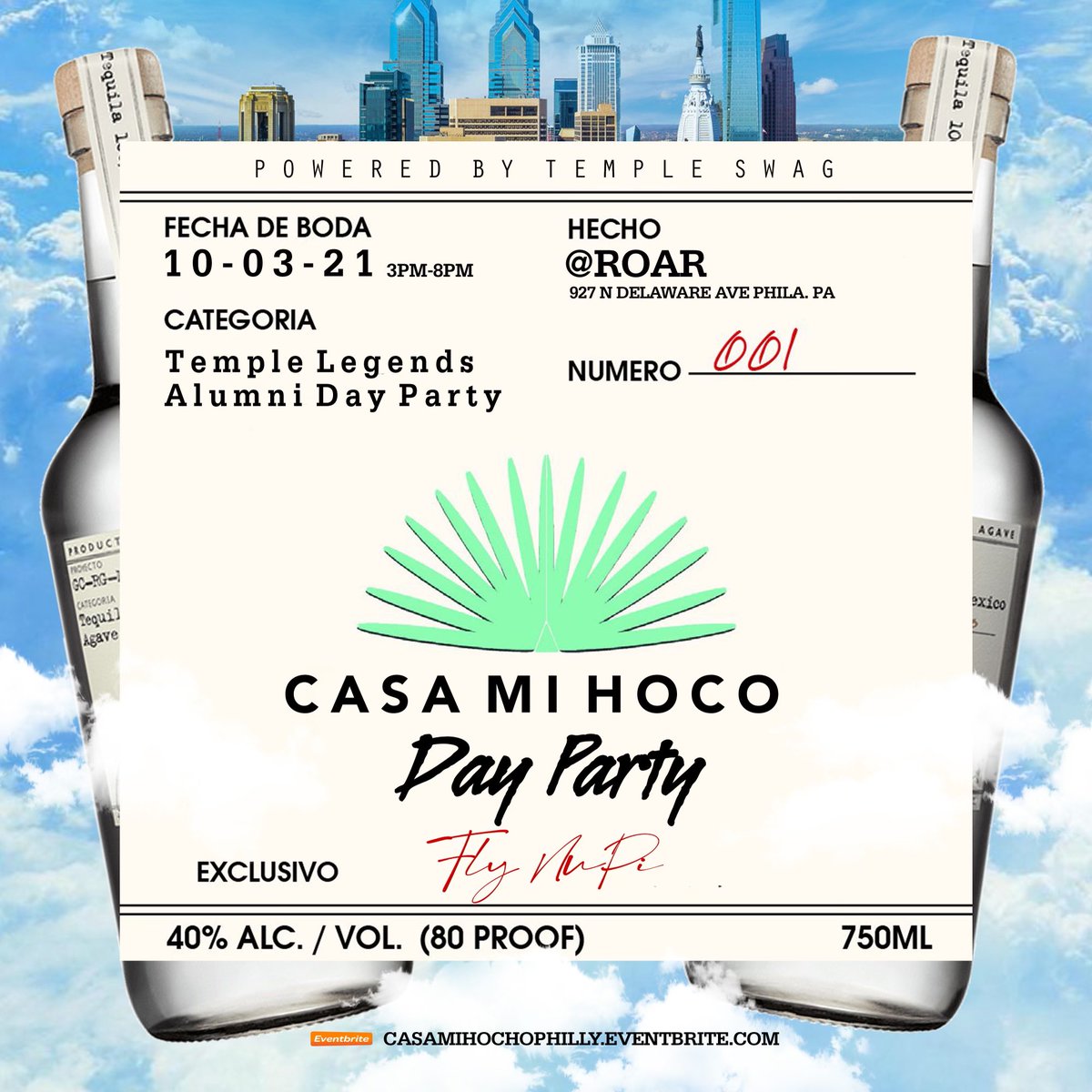 Temple Homecoming Alumni Vibes 🗣 Sunday Oct. 3rd @ Roar Philly