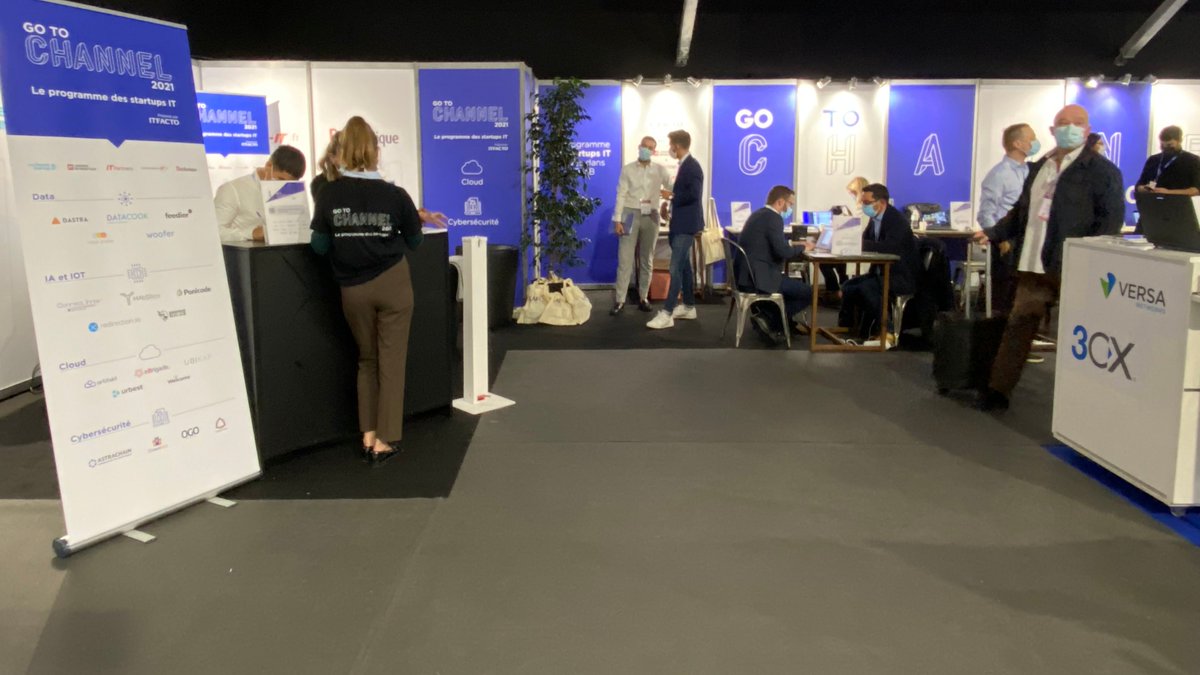#GoToChannel 2021 : les lauréats sont au salon #ITPartners au sein de l'espace #startup 🚀 ! 

Venez faire un tour sur les stands de <a href="/artifakt_com/">Artifakt</a> #Urbest <a href="/Welcomr_fr/">Welcomr</a> <a href="/Ubikap1/">Ubikap</a> #eBrigade <a href="/ogo_security/">OGO security</a> <a href="/Crowd_Security/">CrowdSec</a> <a href="/Parcoor1/">Parcoor</a> #Astrachain  

#Cloud #Cybersécurité