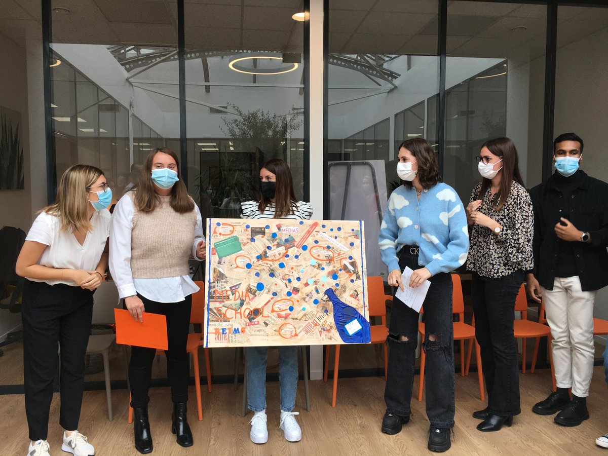 MS_Reims's tweet image. Le brief : "Si MediaSchool Reims était une œuvre d'art" 
Alors en plus d'être de futurs supers communicants , nos étudiants sont-ils aussi de futurs artistes ?