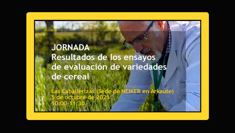 PTecnoagricola's tweet image. 🌾 Presentación de resultados de los ensayos de #NEIKER

📌 Evaluación de variedades de #cereal ➡️ trigo blando de otoño, cebadas de otoño y cebadas malteras de primavera

🗓️ Martes 5 de octubre, a las 10h
📍 #Arkaute
 
➕ Info ⤵️
bit.ly/3APfLjC

@neiker_BRTA @GENVCE