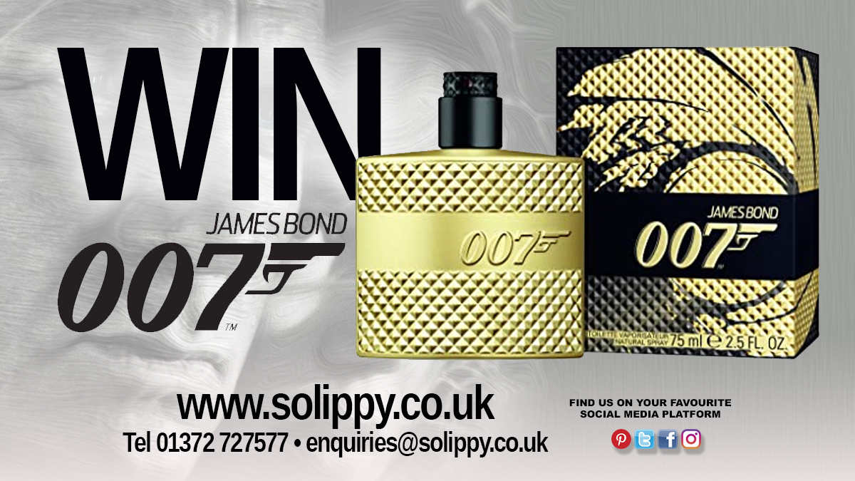 Enter our fantastic #JamesBond #Competition to #win this #007 #fragrance from solippy.co.uk  

R/T for your chance to be our winner. 
(closing date 8/10/21)

#solippy #NoTimeToDie #NoTimeToDie2021 #bond #jamesbond007 #DanielCraig