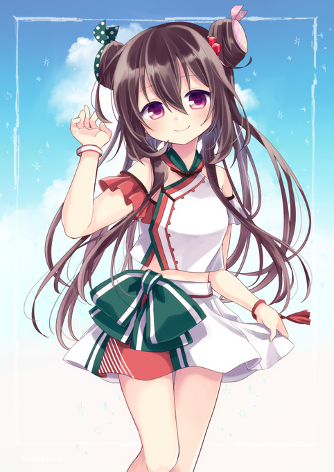 水着といえばという事で色も少し変えて如月ちゃんに着てもらいました～!
リクエストありがとうございました!
https://t.co/ucFbNFFEH7 #Skeb #Commission @skeb_jp 