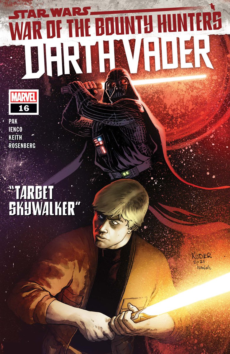 BooliosBrains's tweet photo. A question to @missingwords or @pabl0hidalgo about some recent Star Wars Comics. How do Vader issue #16 and Star Wars #17 fit together? They both depict a Vader v. Luke dogfight but are radically different. I’m having a hard time connecting the events of both as one. Any help? https://t.co/JSdjolYiBK