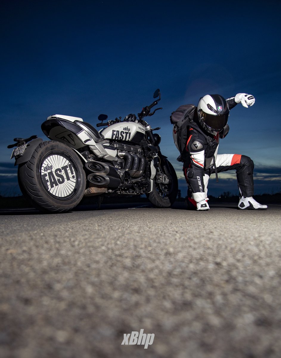 xBhp's tweet photo. The first player in the xBhp #fastFasterFastest project is the @IndiaTriumph  #rocket3r. Guess where are we?One of the quickest and fastest accelerating cruisers on planet earth!At Asia's fastest high speed track at @Natrax_IND  right here at #Indore! #NATRAX
Stay Tuned for more! https://t.co/2Jbu4VbkVL