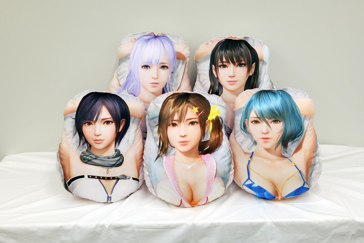 DEAD OR ALIVE Xtreme Venus Vacation 等身大マシュモクッション 