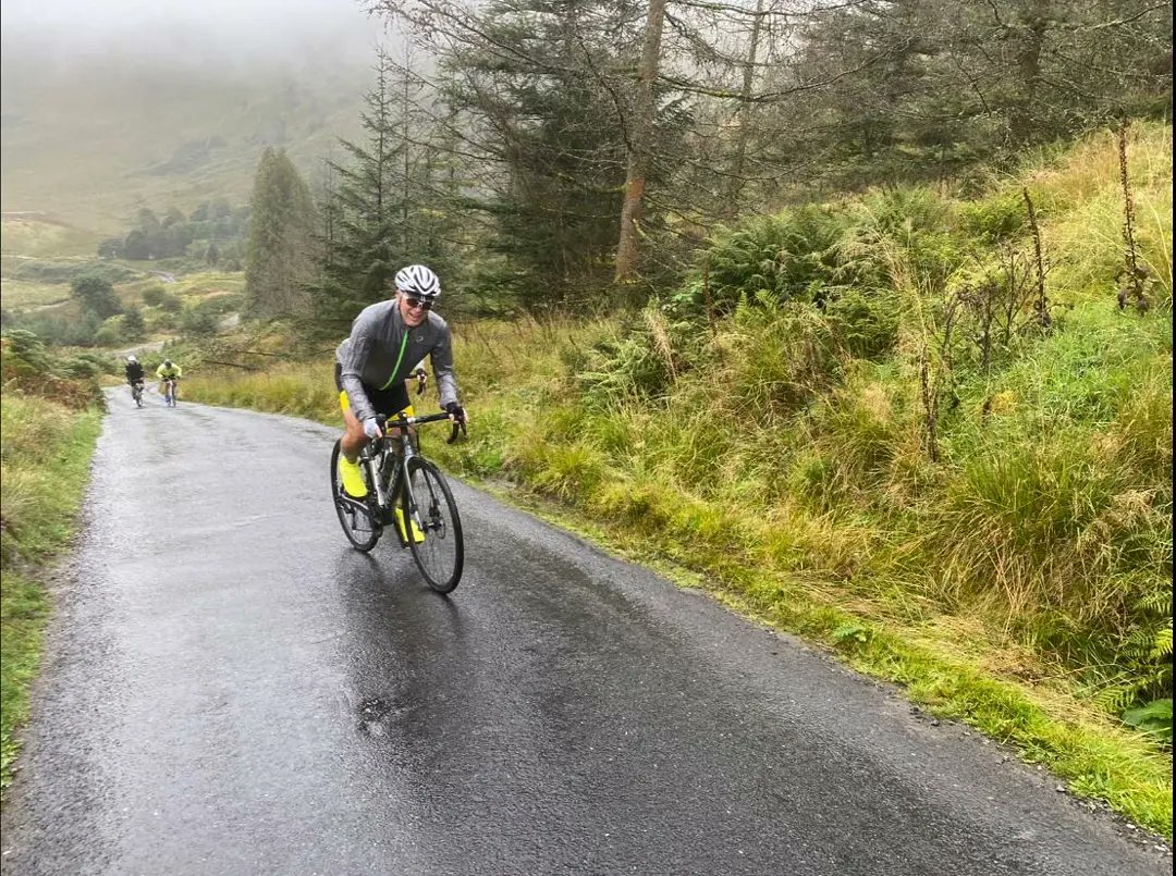 A huge congratulations to Robert for completing the <a href="/Hospiscare/">Hospiscare</a> Tour de Devon Cycling Challenge!

He cycled a total of 261 miles in September and managed 12,000 feet of climbing, which is around
40% of Everest!

#hospiscare #tourdedevon