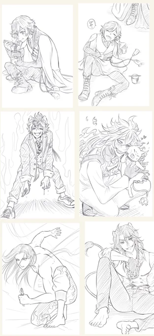 #今月描いた絵を晒そう
突如始めた全身練習、なんとか毎日続いています…!見守ってもらえるとやっぱ励みになる!ありがとうー! 