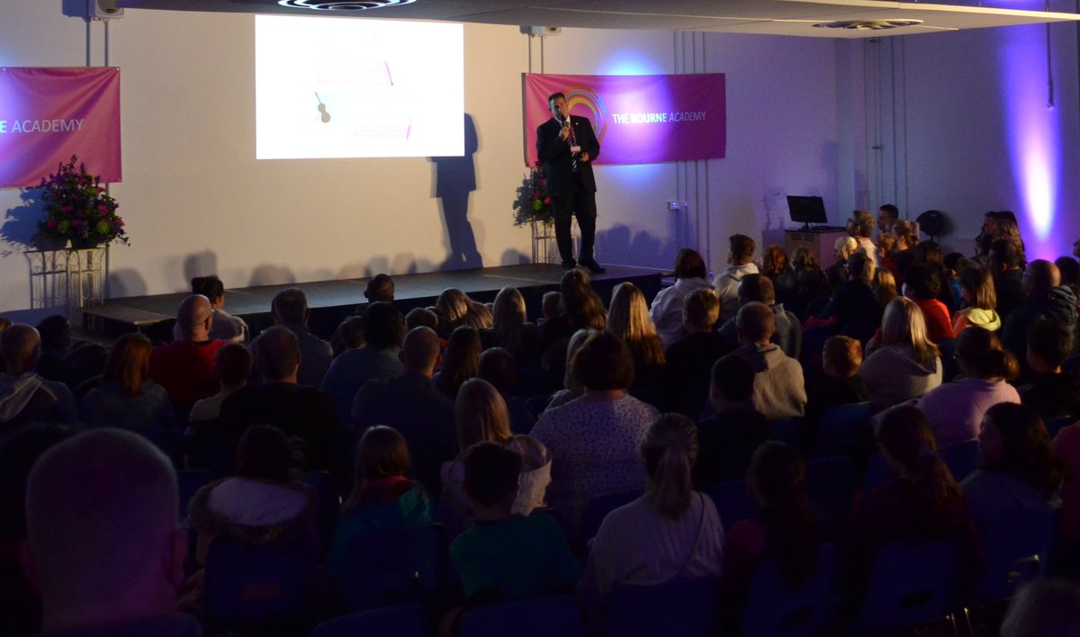 BourneAcademy's tweet photo. Thank you to everyone who attended our Open Evening last night, we hope you enjoyed your visit! #BournetoASPIRE https://t.co/FU4UJvKwCO