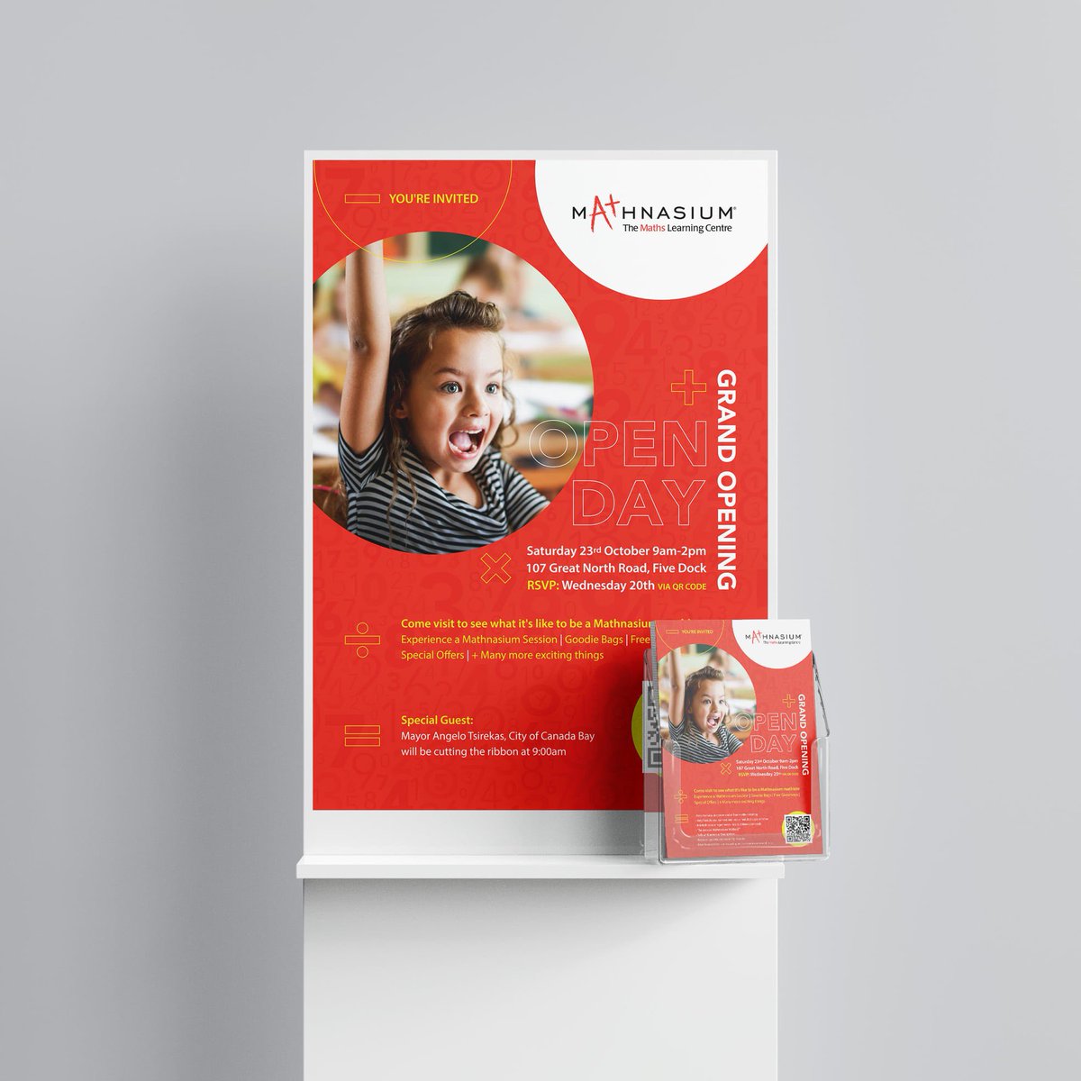 NowDesignAus's tweet photo. Now I had the pleasure of working with the smart cookies at @Mathnasium Five Dock for their Grand Opening &amp; Open Day ❤️

#maths #mathnasium #flyer #poster #branding #visualart #nowdesign #design #printing #education #learning #mockup #marketing #advertising #socialmedia https://t.co/IJnuWqqV9m