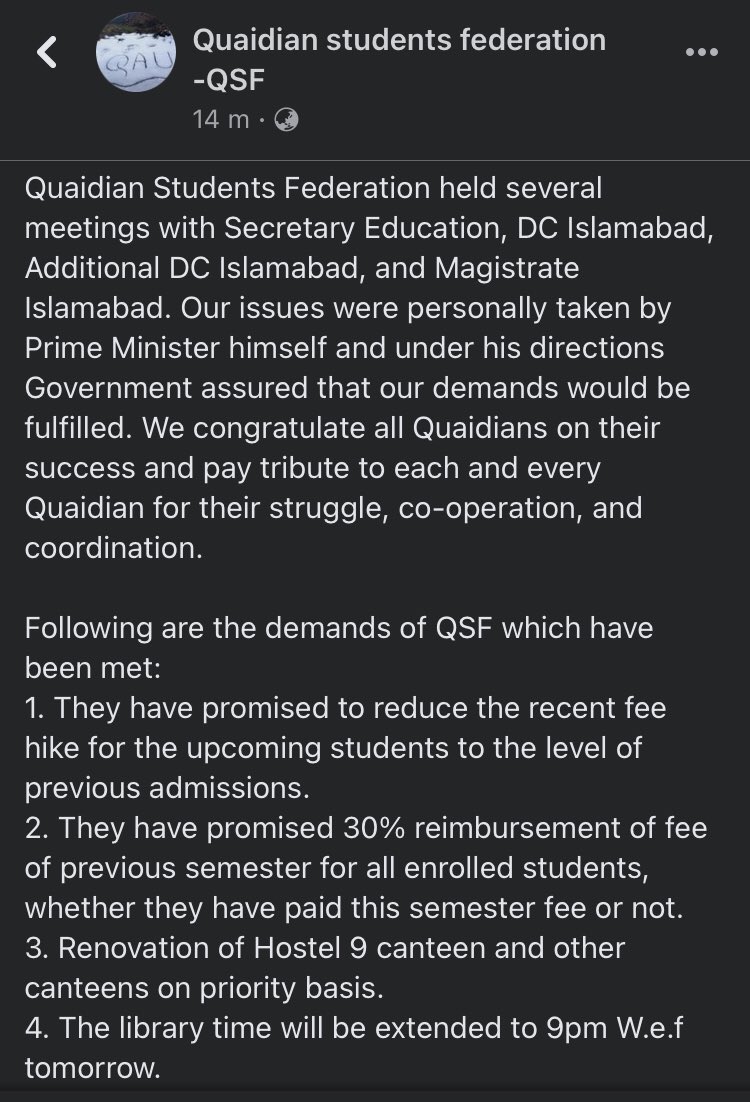 QSF_6's tweet photo. Which of these demands justify your tweet? https://t.co/Pj71CkSG2x
