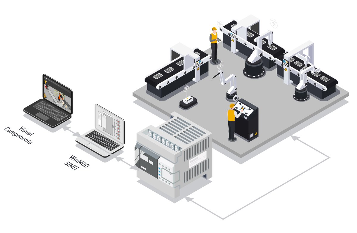 presseticker's tweet image. DUALIS zeigt auf der SPS 2021: Noch effizientere virtuelle Inbetriebnahme pr-gateway.de/s/408302
#DUALIS #SPS2021 #VisualComponents #virtuelleInbetriebnahme #VIBN #Maschinenbau #WinMOD #SIMIT #3D-Simulation #Simulationsplattform