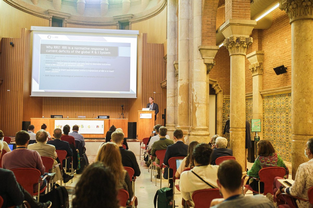 Kaleidosproject's tweet photo. We start today’s session with Dr. Rene von Schoenberg, PHD. Philosophy, European Commission / Technical University of Darmstadt @TUDarmstadt
Talk: “#RRI and regional Planning”
#EuropeanCommission
#SeeRRiFinalConference https://t.co/vVV6fHbMr0