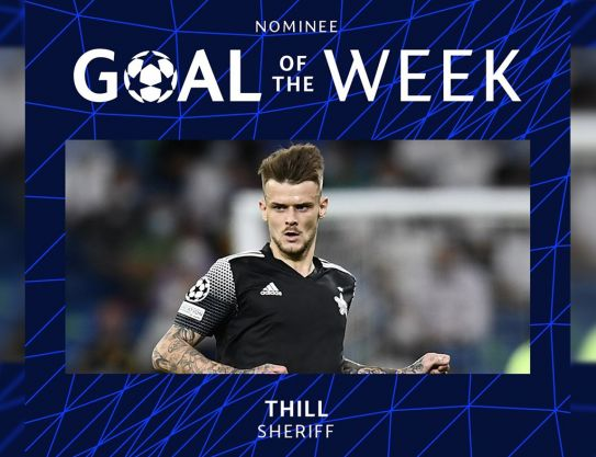 FotclubSheriff's tweet photo. ⚽️🎉⚔️Тилль и гол тура
Tille and goal of the tour 

👉https://t.co/c98CfB4gqV https://t.co/YpAZ8zPFxF