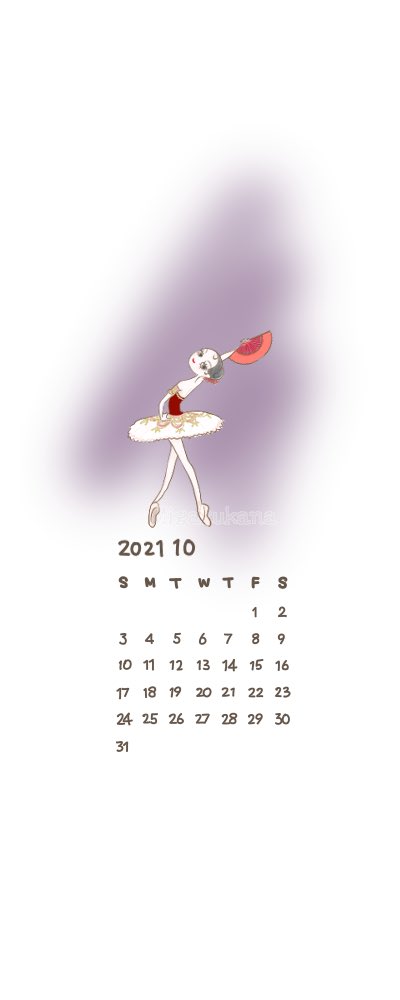 10月カレンダーのtwitterイラスト検索結果