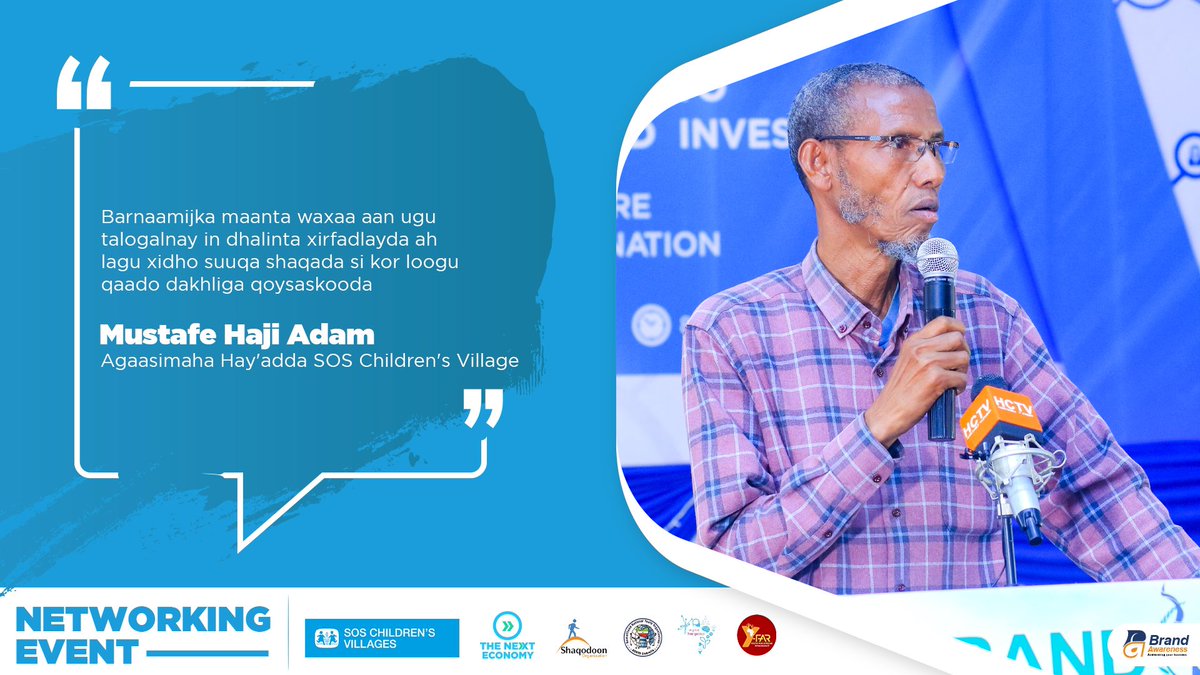 SOSCVSomaliland's tweet photo. Youth are the power of our nation.
Building the skills of our youth are crucial to the economic impact that they can have in the future.
#KeepUpWithSOSCV #SomalilandYouth #SOSCVSomaliland
#Somaliland #Youth #Networking https://t.co/tU06xRfeNF