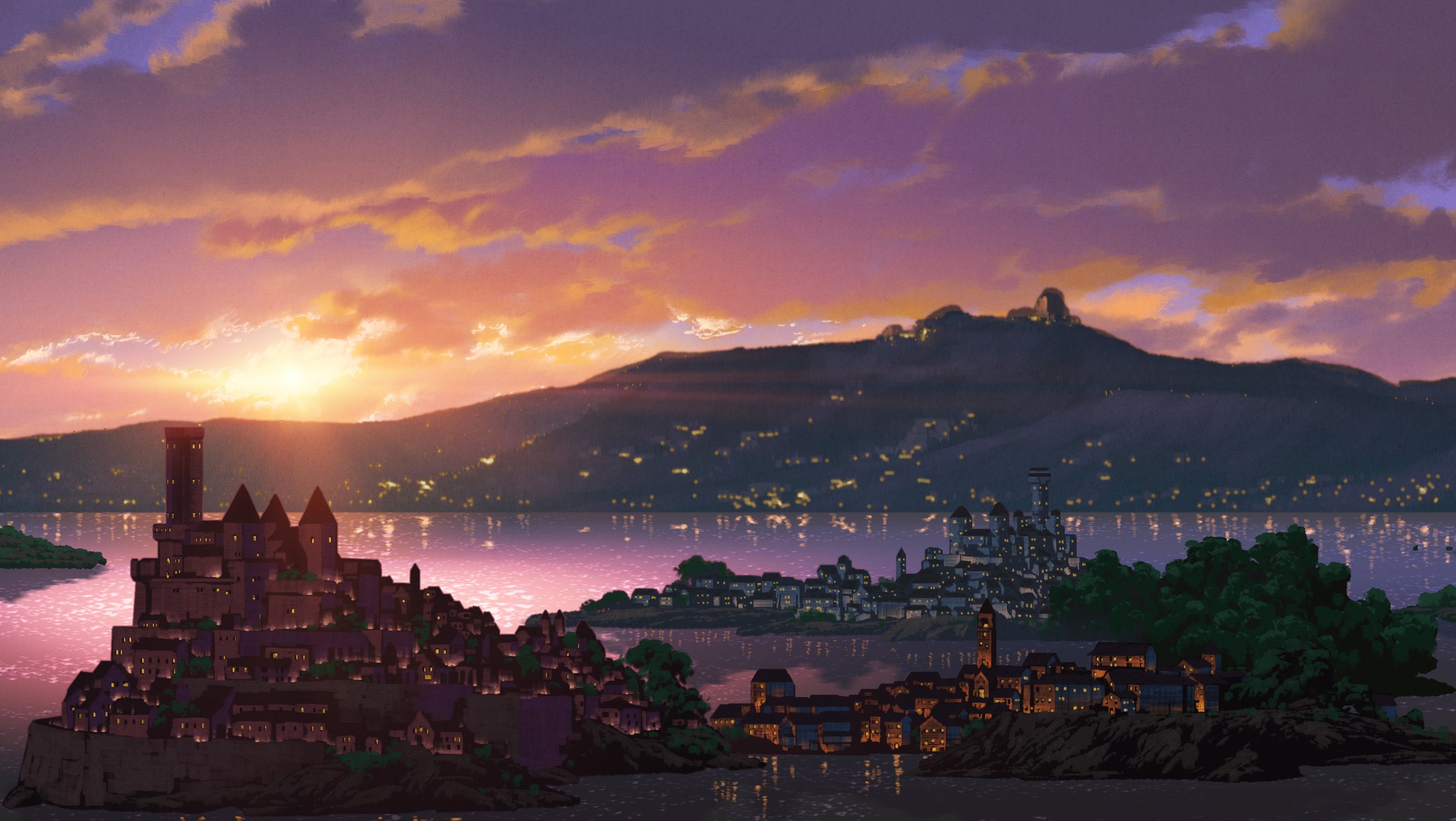 Tohad on Twitter: "Backgrounds from Fena: Pirate Princess ( 海賊王女, Kaizoku Oujo, 2021, Production I.G) https://t.co/doQ89FGwZd" / Twitter