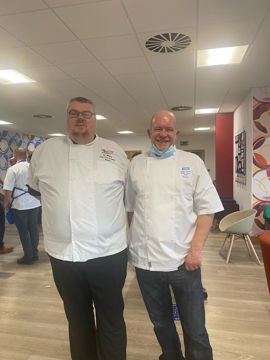 We had a great time at the NHS #ChefoftheYear event yesterday!

Our great chef mentors supported the amazing finalists at the Sheffield Teaching Hospitals, Manchester University Hospitals, Royal Bournemouth Hospital & St Bernard's Hospital. 👩‍🍳👨‍🍳
#NHSChef2021 #GreatFoodGoodHealth