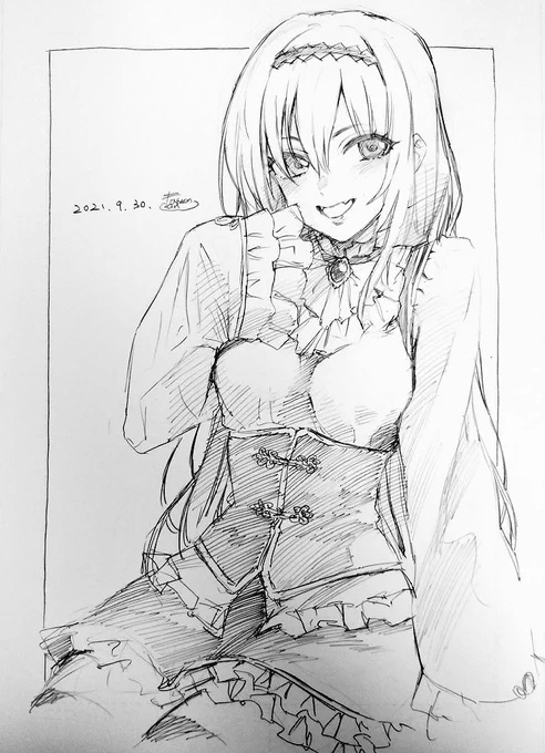 休憩時間産、黒埼ちとせ。 