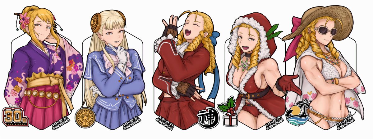hershuar's tweet photo. My favorite Karin costumes!
#StreetFighter #StreetFighterV #SFV #fanart #Karin #KarinKanzuki #Ingrid https://t.co/SMnLxJ7uUz