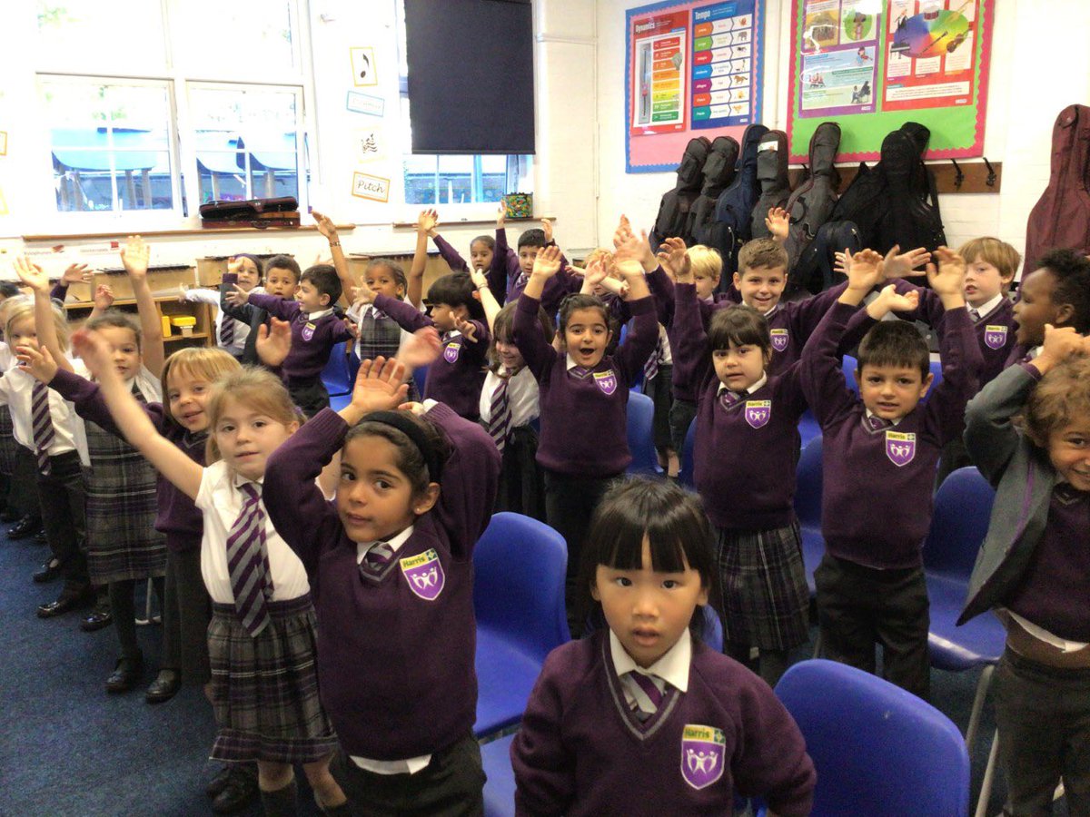 HPA_Philip_Lane's tweet image. Look at those smiling faces! #HPAPLYear1 were brilliant at learning the words and actions for one of our Harvest songs this week. While #HPAPLYear5 did a fantastic job of accompanying music and reading rhythms! What a joy to have music spilling into the corridors! #HPAPLMusic