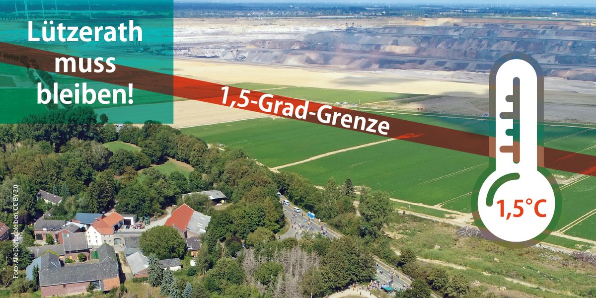 Sondierungsgespräche und Koalitionsverhandlungen zum Klimaschutz können nicht glaubhaft geführt werden, wenn RWE im Rheinland Fakten schafft. Ein Kohleausstiegspfad im Einklang mit dem deutschen 1,5-Grad-Budget erfordert auch die Erhaltung von Lützerath.
#LützerathBleibt