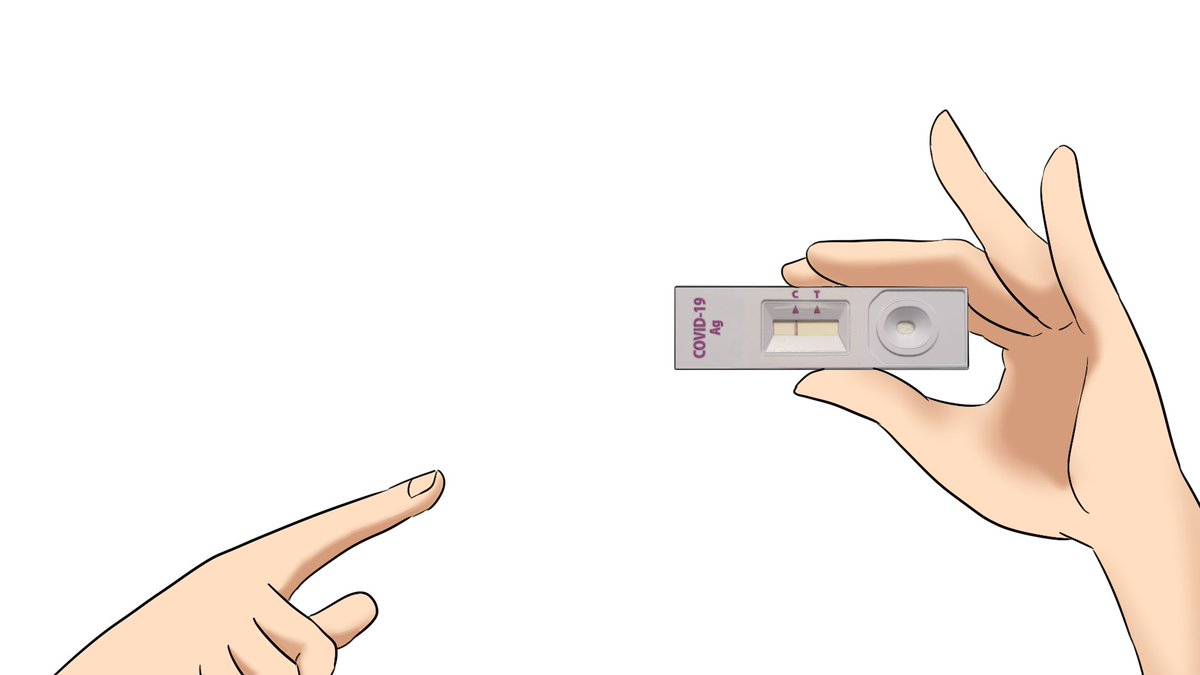 PencilkunSg's tweet image. Good news, look at this ART (Antigen Rapid Test) art. Definitely not an anime pregnancy test result meme. Stay safe everyone! #swabtest