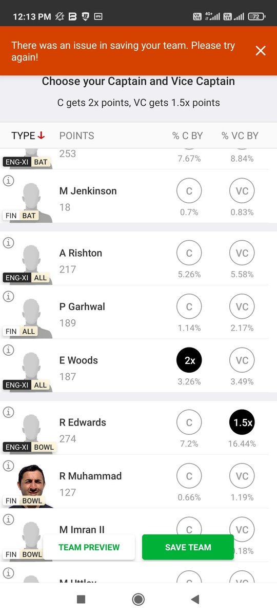 summitk3469's tweet photo. @Dream11 very gud full of cheating users money 👍👍👍 not cancel t10 match 😡😡😡😡😡😡😡😡😡😡😡😡😡😡😡😡😡😡😡😡😡😡😡😡😡😡😡😡😡😡fairplay kha gya ab apka team hum edit nhi kr paye Or apne match start kr diya this is toooo much https://t.co/a6bPkiUGqF