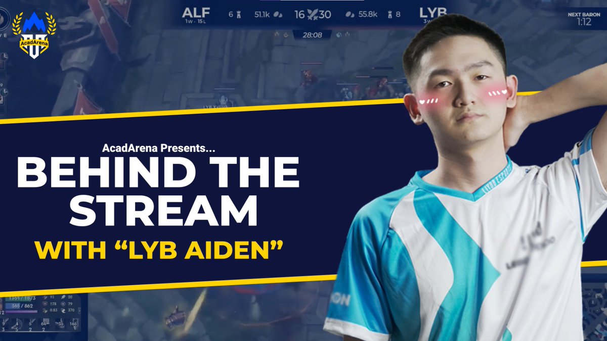 "Sacrifices &amp; Struggles"

Actions that the public eye doesn’t always see.

<a href="/TeamLiyab/">Liyab Esports</a> Aeiden's story is one of the best examples.

Discover stories from the playmakers of collegiate Esports &amp; Gaming only here on #AcadArenaBTS

🎥: bit.ly/AcadArenaBTSLY…

#NotJustPlay #LabanLiyab
