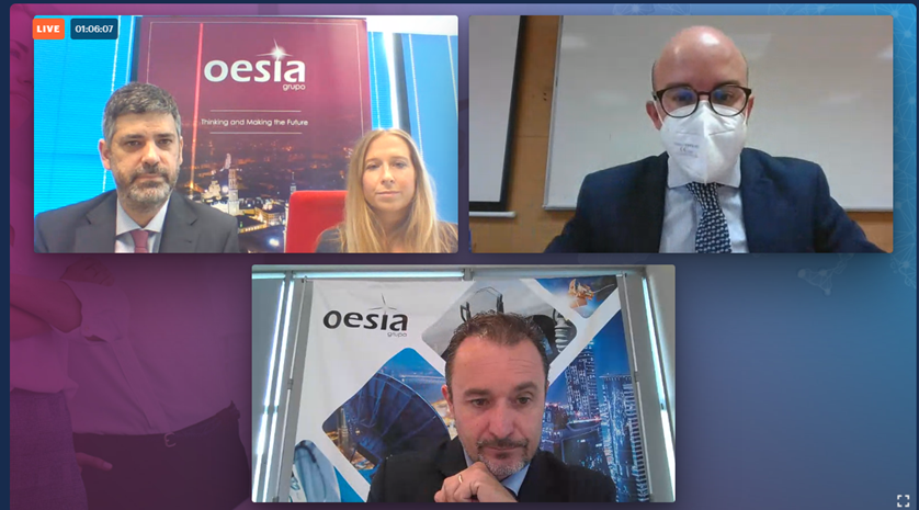 grupo_oesia's tweet photo. Aprovechar la oportunidad de los #FondosEuropeos para la la #digitalización de la #administración ha generado mucho debate e interés. Nuestra #experiencia pionera introduciendo mecanismos de #Blockchain ha sido una de las cuestiones más demandadas👏Gracias a todos! https://t.co/VG2xD64l3L