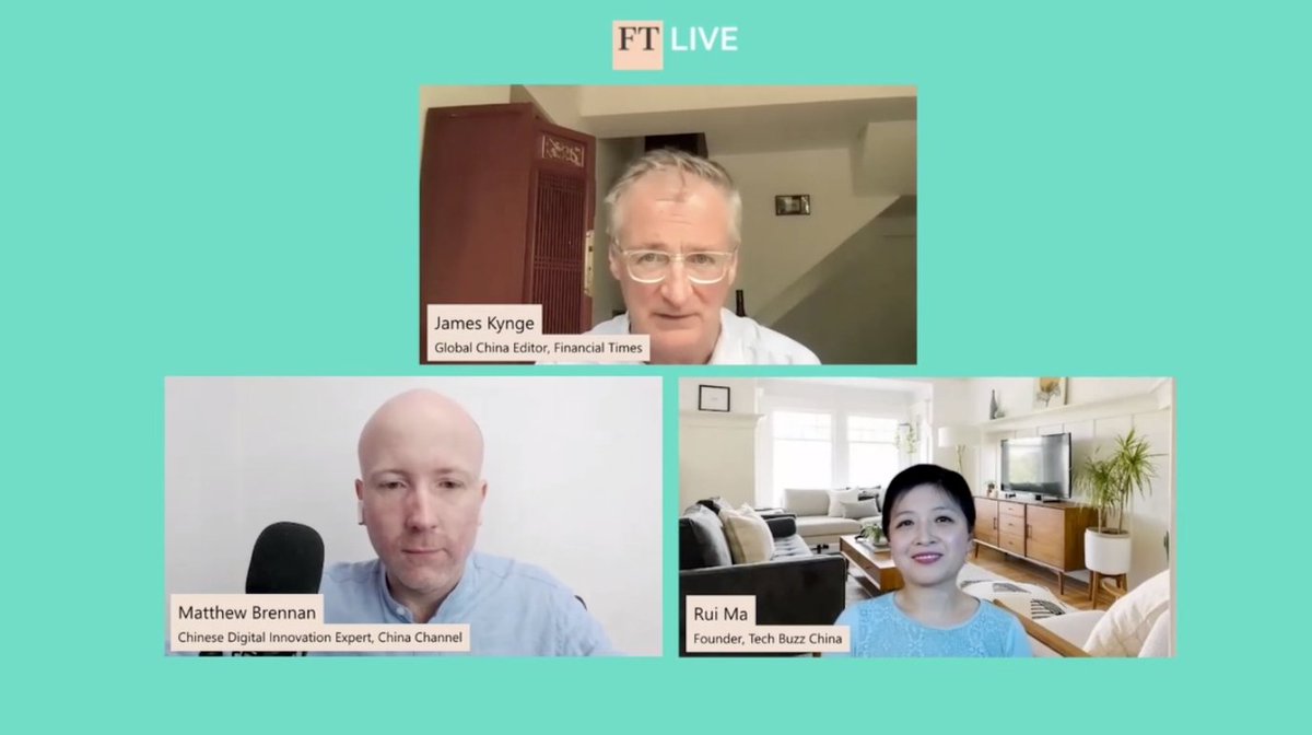 ftlive's tweet photo. @tnwevents @thenextweb Will China continue to crack down on its own big tech - what does this mean for private sector innovation in the region? Up first we have our Fire-side chat - @FTTechAsia @JKynge in conversation with @ruima Founder of @techbuzzchina and @mbrennanchina at #TechFTLive. https://t.co/2Z2fxT4dWe