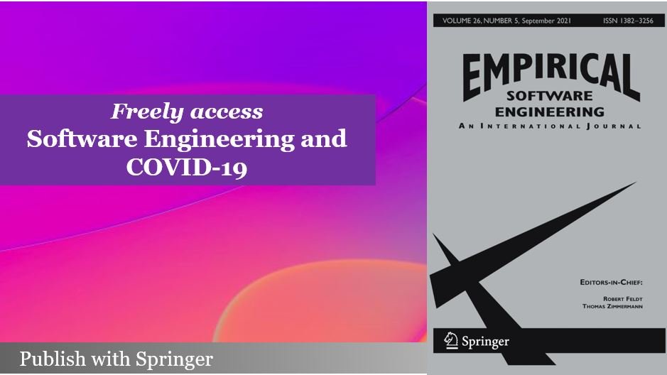 SpringerCompSci's tweet image. Freely access the Online Collection for Software Engineering and COVID-19 through October bit.ly/3EfPGfu 

#EmpiricalSoftwareEngineering #EMSE #SpringerJournal #FreeReads