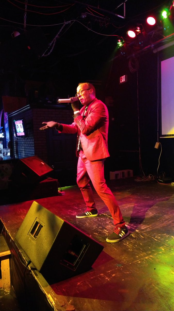 blaze187ace's tweet photo. Was a great time thank you #4EH @schafferthedark @MegaRan @mc_frontalot @mclars https://t.co/D7qwhZpD5N