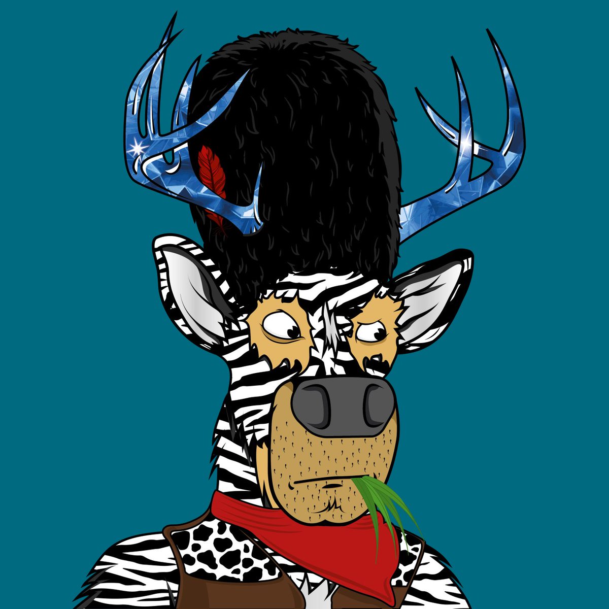 GalacticEyeNfts's tweet photo. Another Stag to the collection 🤘🏼 @WildStagTH Such Great Art at a Steal of a price, and the bonus is a outstanding community. Get in now and grab a stag at 0.02$ETH also just listed on @raritytools #staglife https://t.co/XtpkrsxSL6
