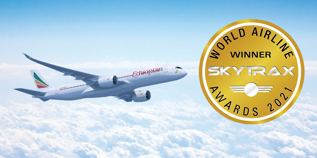 EthiopianItaly's tweet image. @flyethiopian ha ricevuto 4 importanti riconoscimenti agli #SKYTRAX 2021 World Airline Awards come:
🏆 Miglior Compagnia aerea in Africa 2021
🏆 Miglior Business Class in Africa 2021
🏆 Miglior Economy Class in Africa 2021
🏆 Miglior Cabin Crew in Africa 2021.

#FlyEthiopian