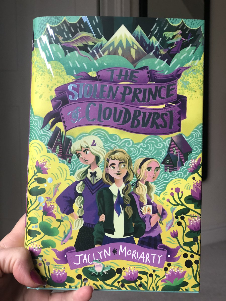 It’s publication day for these two extraordinary books - each the third in the series - congratulations and thank you to <a href="/jaclynmoriarty/">Jaclyn Moriarty</a> and <a href="/taylordolanart/">Taylor Dolan</a> for these wonders - there’ll be a competition to win copies later today so keep your eyes peeled!