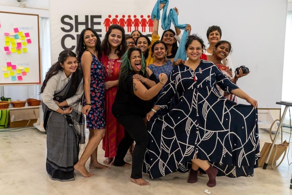 pranaadhika's tweet photo. 2019, cohort 5 of the She Creates Change program. Meet my extended family. And yes, this was pre-fitness journey, pre-COVID @ChangeOrg_India @teja_main_hoon_ @meenakshig89 @PranayManjari @RaashiThakran @AncGeetaj @RanalviMasooma https://t.co/nuRkfZLJ2J