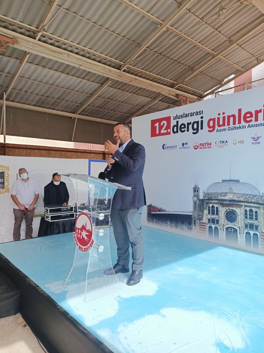 Sn. <a href="/kilicarslan_is/">ismail kılıçarslan</a> konuşmalarını gerçekleştirdi. #dergifuarı2021