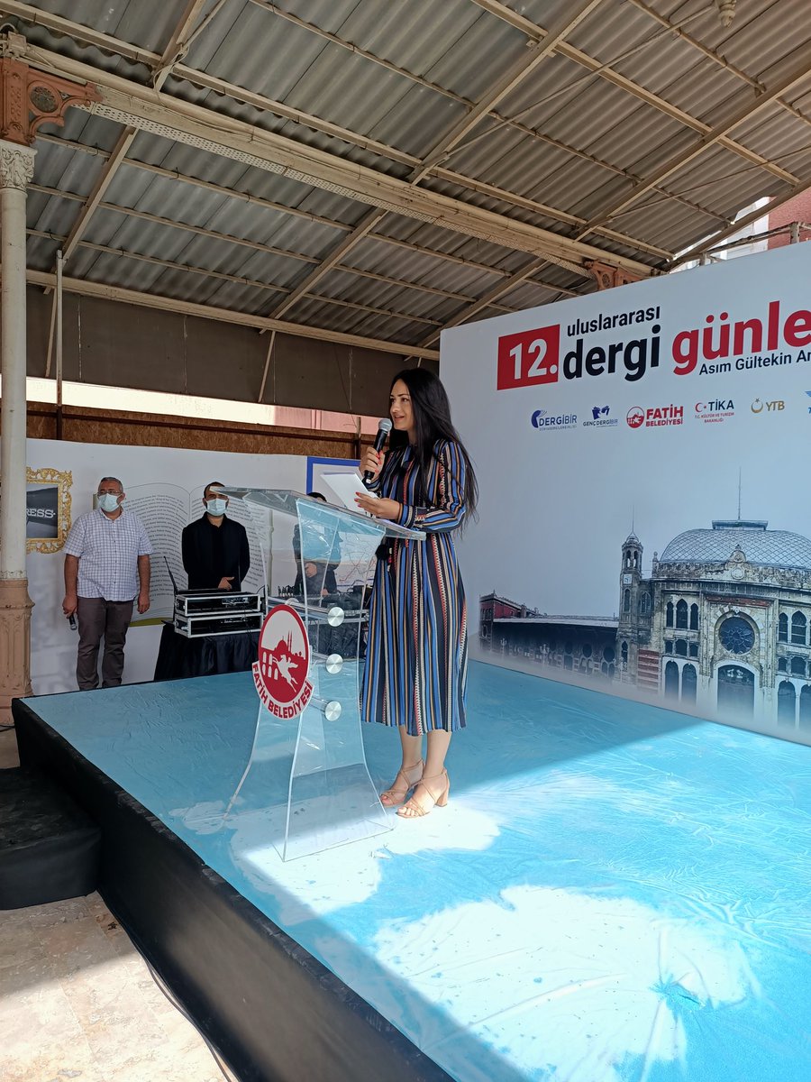 Karadağ'dan gelen dergimiz konuşmalarını gerçekleştirdi. #dergifuarı2021