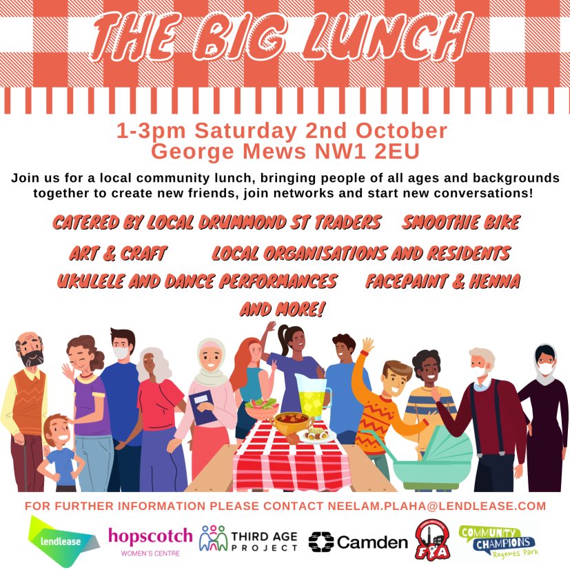 Pramstead_'s tweet image. 3 fantastic COMMUNITY EVENTS this weekend in #Camden #Holborn &amp;amp; #PrimroseHill! #cometogether #neighbourhood #free pramstead.com/whats-on #playstreet #FunPalaces