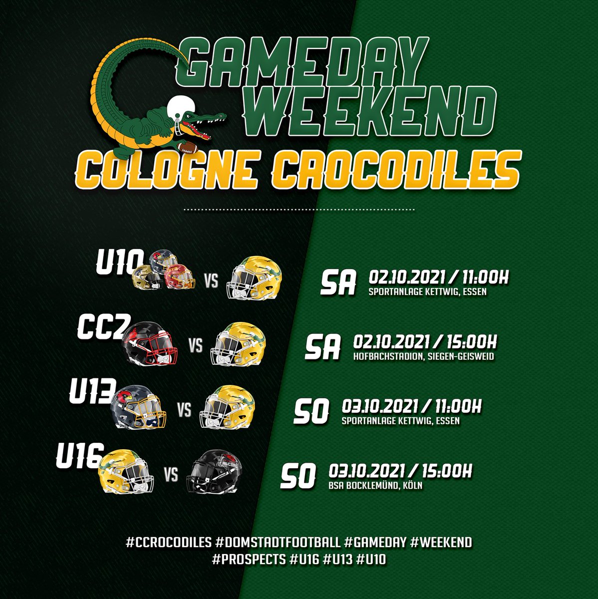 Cologne Crocodiles tweet media