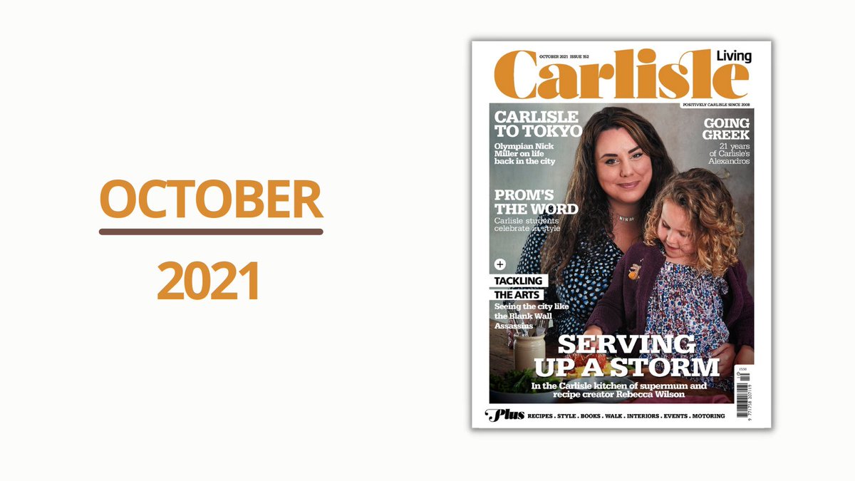 Hello October 🎃🍂 Your latest issue of Carlisle Living is out now! Pick up your copy today or subscribe now and never miss an issue! bit.ly/3F6MJi0